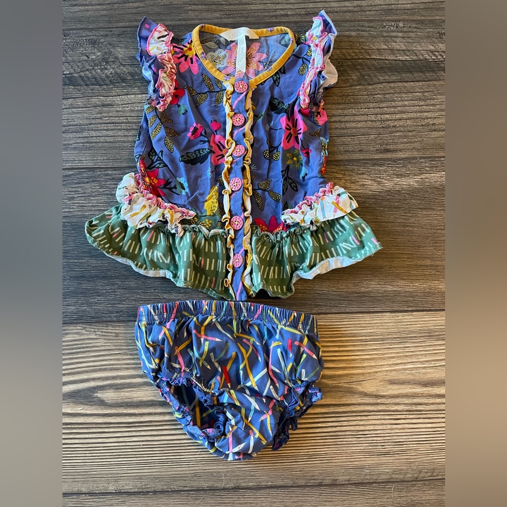 Matilda Jane top and bloomers, 18-24 months